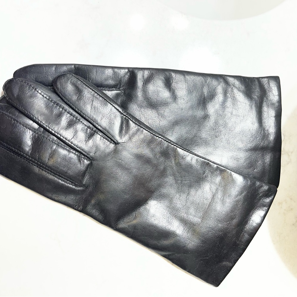 Wilson Leather black gloves size Large